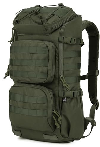 Mardingtop 28L wanderrucksack Militär Outdoor Rucksack - Leichter Taktischer Rucksack mit MOLLE-System für Wandern, Jagd, Reisen, Sportaktivitäten, Bergsteigen