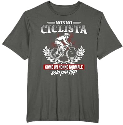 Ciclista Maglietta Nonno Bicicletta Regalo Ciclismo Bici Maglietta