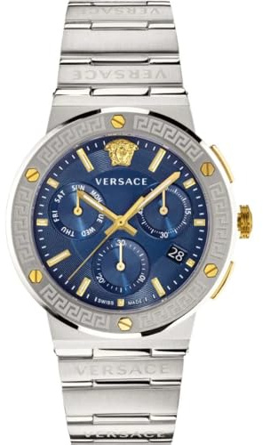 Versace - VEZ900221 - Armbanduhr - Herren - Quarz - Greca Logo Chrono