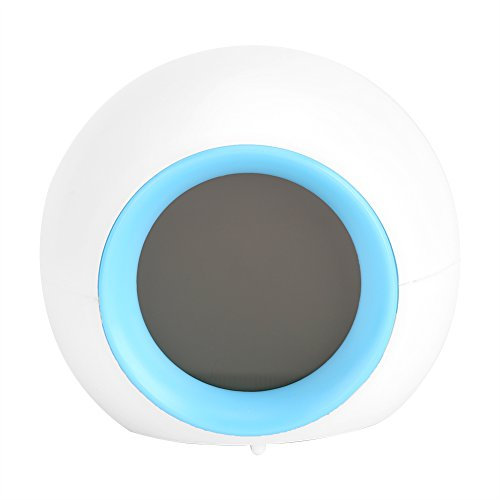 Wake Up Light Clock, Sveglia con Cambiamento di 7 Colori, Sveglie Digitali a LED, Decorazioni per La Camera, Orologio per Addestratore del Sonno per Bambini, Regalo per Ragazzi E Ragazze