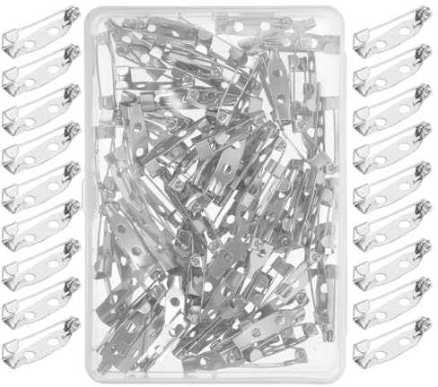Cabilock 100 piezas Alfileres de Seguridad para Broches Variedad para Manualidades DIY Pines Resistentes para Fijar Ropa y Accesorios Material Duradero para Proyectos de Joyería y Costura
