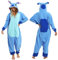 LBJR Erwachsene Cosplay Schlafanzug Tierkostüme Jumpsuit Onesie Nachtwäsche Overall Fasching Karneval Halloween Pyjama