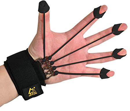 Kasmole Barella per Dita | Esercitatore per Dita in Silicone Elastico da 5 Pezzi e rinforzante per Le Mani - Pinza per Le Mani, Rinforzo 'avambraccio, Rinforzo delle Dita, Allenatore della