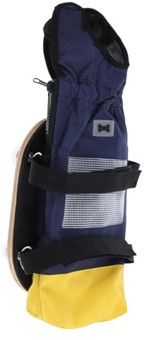 Hohopeti Carrellino per Cani Disabili con Ruote Silenziose e Design Ergonomico Scooter Portatile per Animali Anziani Difficoltà di Deambulazione Struttura Resistente e Facile da Montare