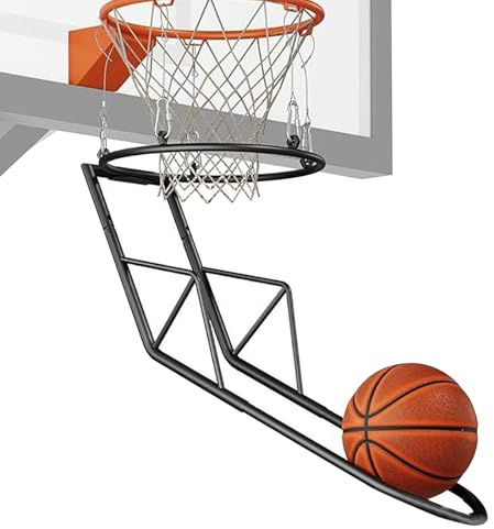 Basketboll ring returfäste, metall måltillbehör – basketfångare, för bakgården utomhus inomhus skola gym tonåring student vuxen