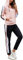 Litherday Tuta Donna Invernale Completo Sportivo Elegante in Cotone con Felpa e Pantaloni, Abbigliamento Donna per Jogging, Yoga, Fitness e Casa Rosa S