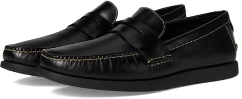 Cole Haan Men's Brower Penny Loafers, Black/Black, 9-M US