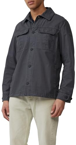 s.Oliver 2161233 Chaqueta de transición, Gris Pizarra, L Hombres