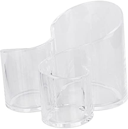 OUNONA Cubo De para Maquillaje Organizador De Brochas Contenedor De Lápiz Labial Color