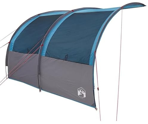 Vattentät paviljongram med tarp-båge – högkvalitativt polyestertyg och glasfiberförstärkt plast för trädgård, camping och utomhusbruk