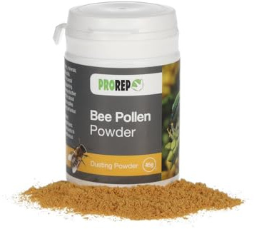 ProRep Bee Pollen 45g | Natural Reptile Supplement -Gut Load Feeder Insects | Boost Appetite & Foraging, Vitamins, Minerals & Amino Acids, Bearded Dragons, Tortoises & Lizards
