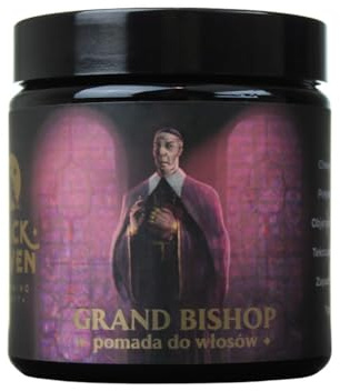 Slickhaven Grand Bishop Pomata per Capelli 60ml / 120ml – Profumo Fruttato-Orientale – Qualità Artigianale, a base d’acqua, tenuta forte, restilizzabile (60 ml)