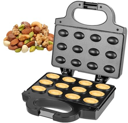 Macchina per biscotti assortiti, macchina per cuocere le noci - Macchina per cuocere i biscotti alla noce,Strumento da forno con piedini antiscivolo per pranzo, cena, fast food e colazione
