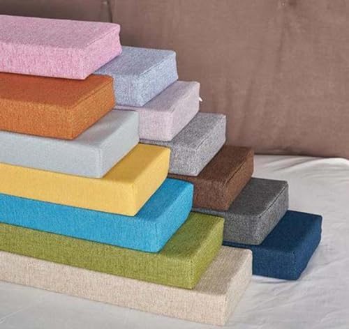 Cuscino per dondolo da giardino per esterni, resistente all'acqua e ad alta elasticità, dimensioni personalizzate 30 x 30 x 5 cm