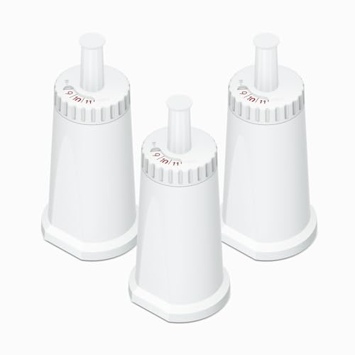 Mutital Sage Wasserfilter Ersatz für Sage Kaffeevollautomat, Barista Express Pro Wasserfilter, Water Filter Kompatibel mit SES810/SES880/SES920/SES980/SES990/SES875/SES008 (3 Stück)