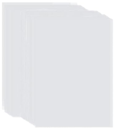 50 Sheets A4 Vellum Paper Translucent Tracing Paper Clear for Drawing, Graphic Design， Inkjet Printing, Tracing, Architecture,Handcraft
