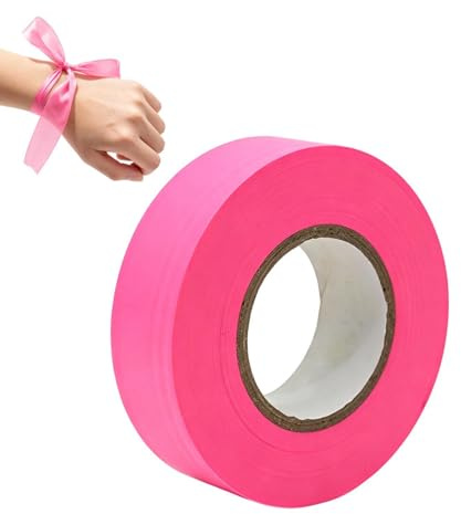 Mätningstejp Fluorescerande Icke-Självhäftande Mångsidig 45 Meter