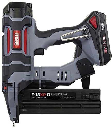 SENCO 10M0001N Fusion F-18XP 18V Lithium-Ion 2-1/8 in. Cordless 18 ga. Brad Nailer (1.5 Ah)