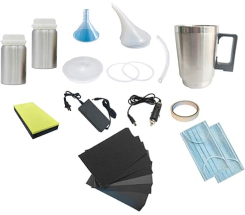 Kit di ripristino fari auto, kit di pulizia e ripristino fari – ripristino di manutenzione auto per protezione, con nastro adesivo, dischi abrasivi