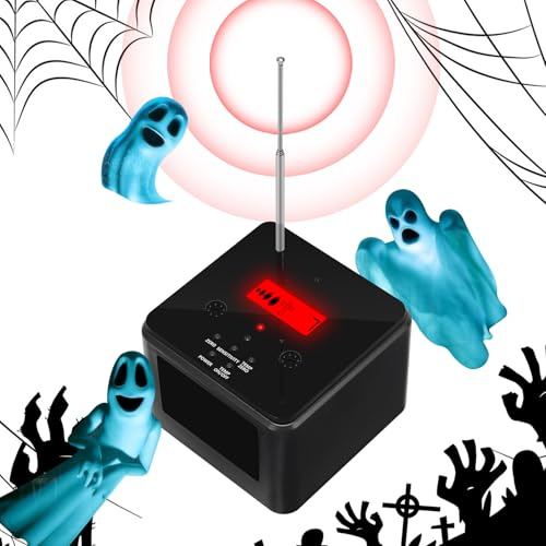 Ghost Hunting Equipment, Briidea Paranormal Detection Kit with LCD Display, Show Ghost Pattern and The Number of Ghosts Around You, and Senses Temperature Changes to Quickly Capture Them