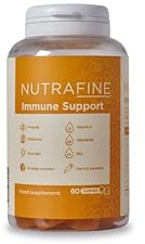 Nutrafine Immune System Booster – Vitamin C, D, B6, Zinc with Propolis & Rosehip – 60 Vitamin Gummies – for Kids, Men and Woman - Multivitamin Gummies