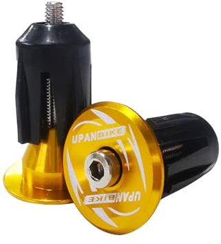 UPANBIKE Fahrrad Lenker Endkappen Aluminiumlegierung Lenkerstopfen Endstopfen Lenkergriffe Bar End Plugs für Fahrrad,MTB, Rennrad