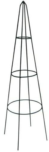 TrendLine Obelisk 150 cm Metall Rankgitter Rosenpyramide Rosenturm Rankturm