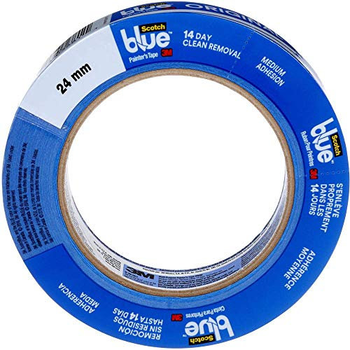3M ScotchBlue 20902441P2 Lot de 2 rubans de masquage Bleu 41 m x 24 mm