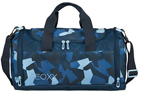 neoxx Champ Sporttasche Camo Nation I Sportbeutel für die Schule I Aufbewahrung von Sportkleidung und Schuhen