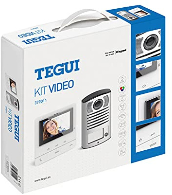 Kit Videoportero superficie2 hilos Tegui Linea 2000 con monitor CLASSE100V16B Basico379011