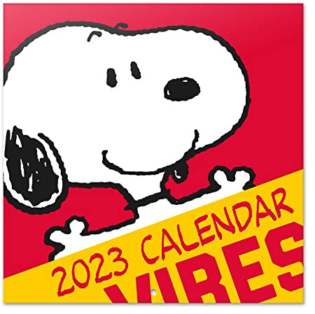Grupo Erik Calendario Snoopy 2023 da Muro + Poster Regalo incluso - 12 mesi, 30x30 cm, FSC - ottimo come calendario 2023 da parete, calendario peanuts 2023, calendario famiglia 2023