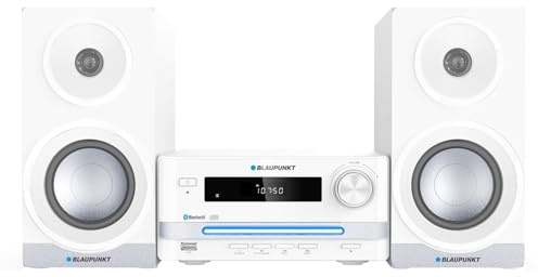 Blaupunkt MS16BT Edition HiFi System Kompakt Mikrosystem Med Bluetooth Och CD/USB-Spelare Radio RMS: 15 W (2 x 7,5 W) LED-Display AUX Equalizer Klocka Fjärrkontroll