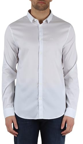 Long Sleeve Ultra Stretch Lyocell Button Down Shirt. Slim Fit., Camisa,