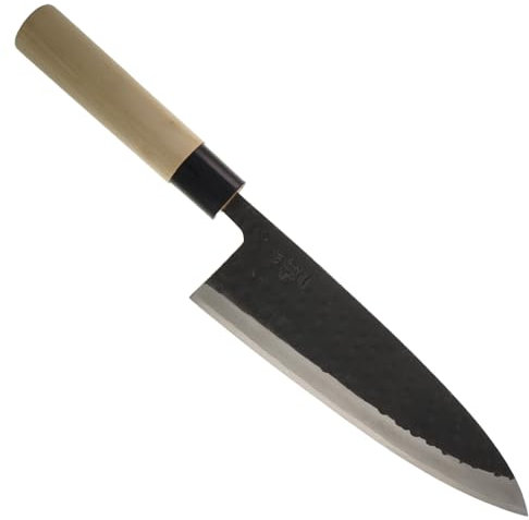Generico Deba giapponese coltello da cucina Ittetsu Forge-saldato Shirogami 2 IJF-15112 24 cm