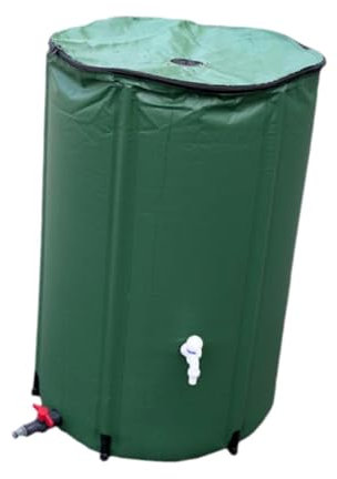 Colcolo Contenitore di Raccolta dell'Acqua piovana Pieghevole, Serbatoio di stoccaggio dell'Acqua piovana, Contenitore di Raccolta dell'Acqua piovana per, 50 L