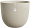 elho Sereh Rund 40 - Blumentopf für Innen und Außen - 100% Recyceltem Plastik - Ø 39.0 x H 33.3 cm - Beige/Pilzbeige