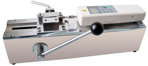 Digital Push Pull Force Tester with Pressure Gauge, 500N Capacity, for Precision Tension and Compression Testing in Labs