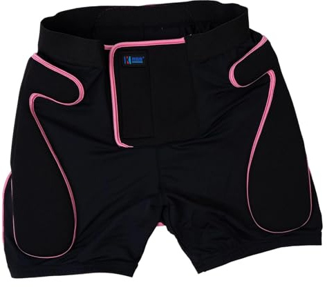 KESOTO 3D Hüftpolster Schutz-Shorts für Erwachsene, Ski Butt Protection Shorts mit Polsterung, Schlagfeste Schutz Gepolsterte Shorts, Ski Hose Protektor für Snowboarden Eislaufen Skaten Skifahren, S