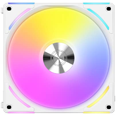 Lian Li UNI FAN AL140 V2 ARGB PWM Lüfter - 140mm, weiß