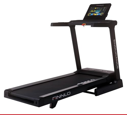 HAMMER Finnlo Laufband Endurance TFT, 41 Programme, 24 km/h, Kinomap und Zwift kompatibel