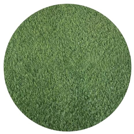 GANAZONO Tapis Rond de Fausse Pelouse en Plastique pour Décoration Extérieure, Multi-Usage et Esthétique, pour Terrasse et Table à Manger