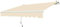 Linea Garden Friend T1372011/F, Tenda Barra Quadra profondità 200 cm, Lunghezza 250 cm, Beige