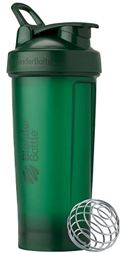 BlenderBottle Classic V2 Shaker Bottle Perfect for Protein Shakes and Pre Workout, 28-Ounce, Forest