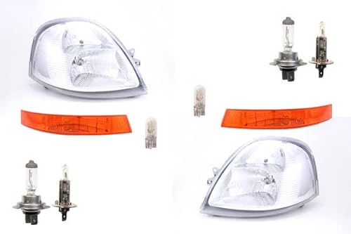 Johns, Phare compatible avec Renault Master II 11/03 - Lot d'ampoules Li Re clignotants