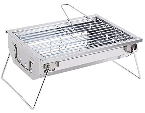 Kolgrill Picknickgrill Hopfällbar Kolgrill Bärbar BBQ Grill Grill Lätt Grill För Utomhusmatlagning Camping Träkolgrill Kolgrillar