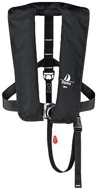 12skipper Automatik Rettungsweste ISO 300N, Schwimmweste, schwarz