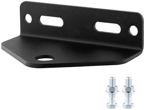 QWORK® Robuste Metallverbinder für Rasentraktor Anhänger, Fahrrad Anhänger und mehr - Inklusive Montagematerial