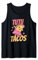 Lustige Taco-Ballett-Tänzerinnen Ballerina Tanz mexikanische Feinschmecker Tank Top