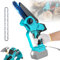 LIVOWALNY Mini Chainsaw Cordless 6 Inch, Brushless Electric Chainsaw for Makita 18V Battery, 1200W Powerful Electric Chainsaw, Portable Handheld Chainsaw for Cutting Wood and Trimming, No Battery
