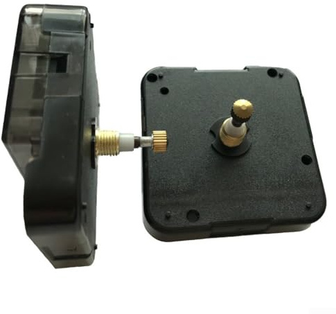 12888 Movimiento de reloj de pared Movimiento de cuarzo Mecanismo de bricolaje Piezas de reparación Reloj de pared grande Mecanismo de cuarzo Movimiento de cuarzo para reducir problemas de par (A)